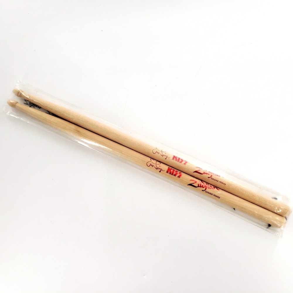 Eric Singer KISS ZILDJIAN Artist Series Drum Sticks 1995 KISS Convention New